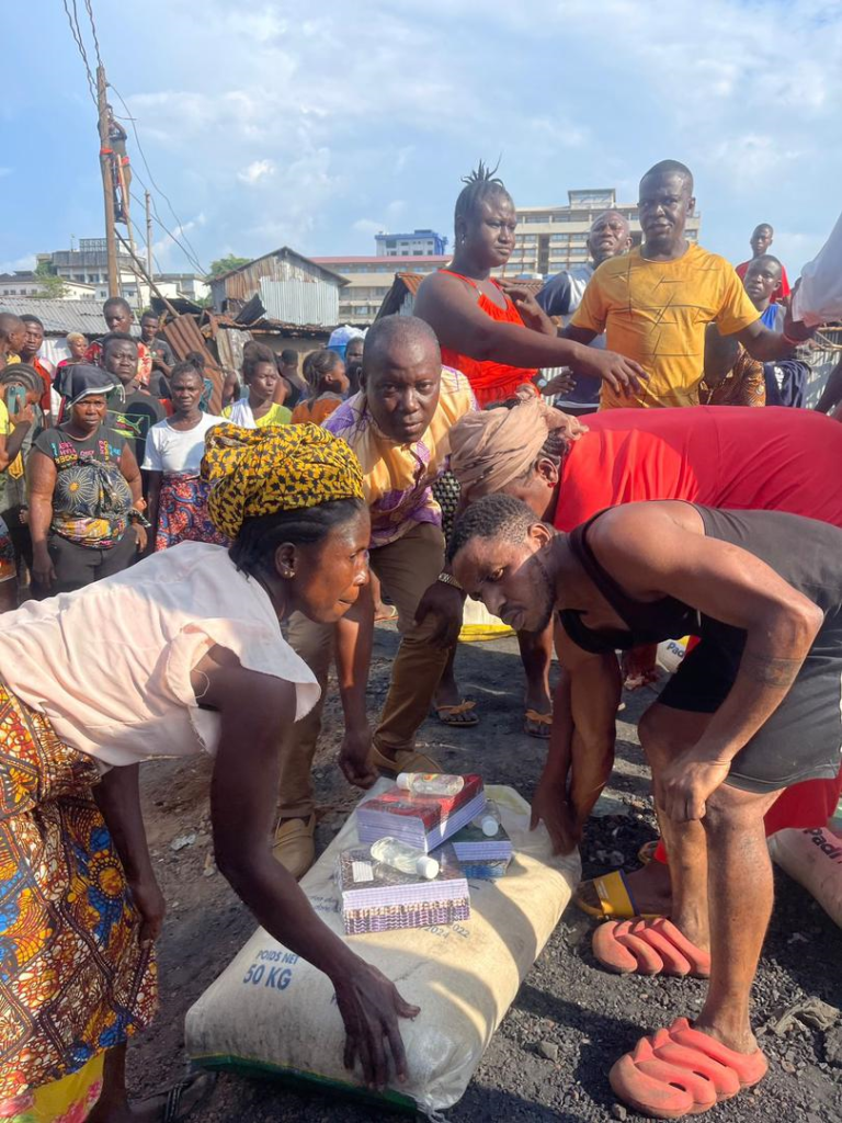 Freetown City Council Rescues Kroo Bay Fire Victims