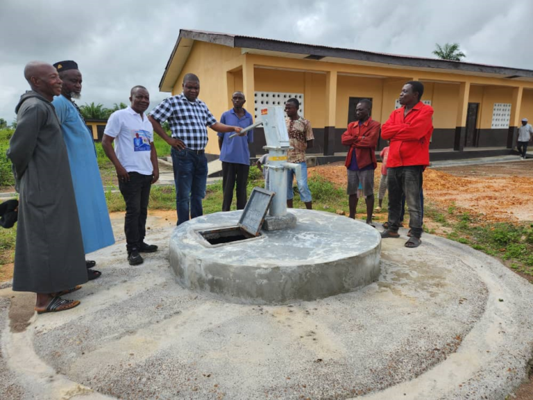 Dedicated Leadership: Chairman Korseh Hindowa Ensures Project Success In Bo District