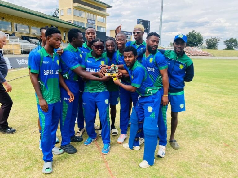 Sierra Leone Men’s Cricket Team Defeats Mail