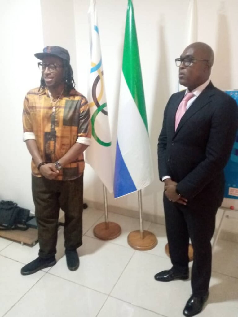 Sierra Leonean Olympian Hafsatu Kamara Joins Forces With Labrum Clothing In NOC/CGA-SLE Initiative