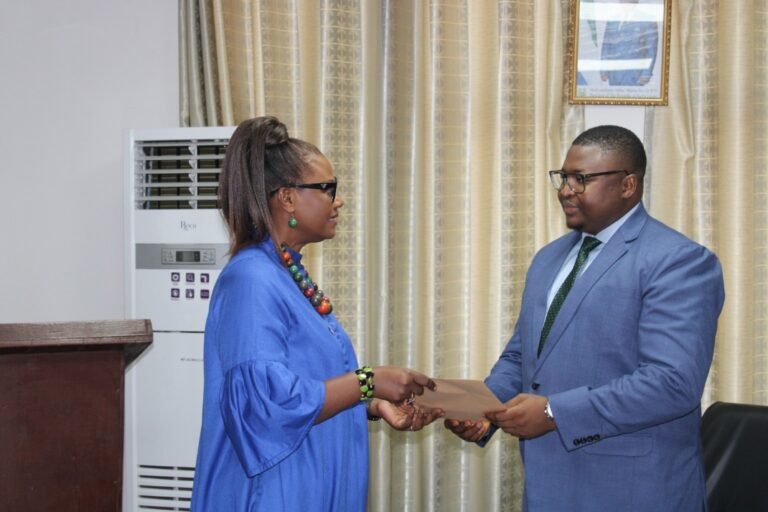 New UN Resident Coordinator Presents Copies Of Letter Of Credence To Foreign Affairs Minister
