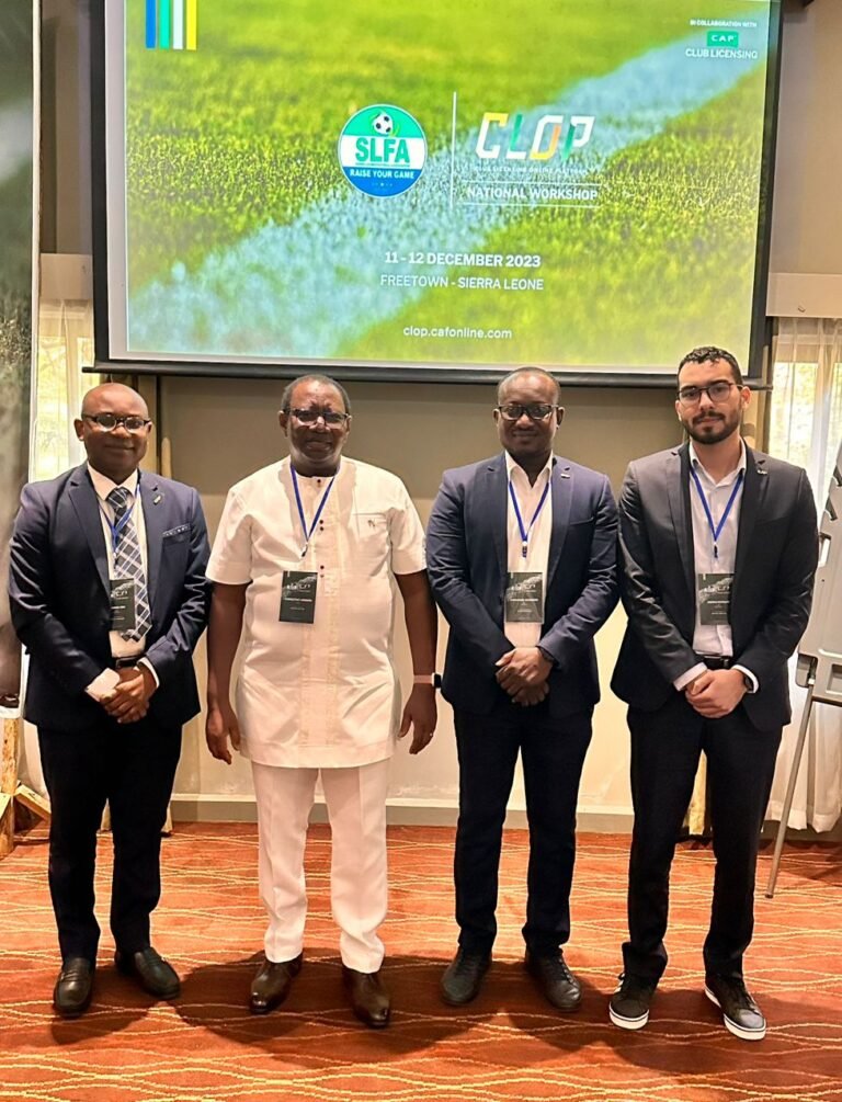SLFA In Partnership With CAF Commences Two-Day National Workshop On Club Licensing Online Platform