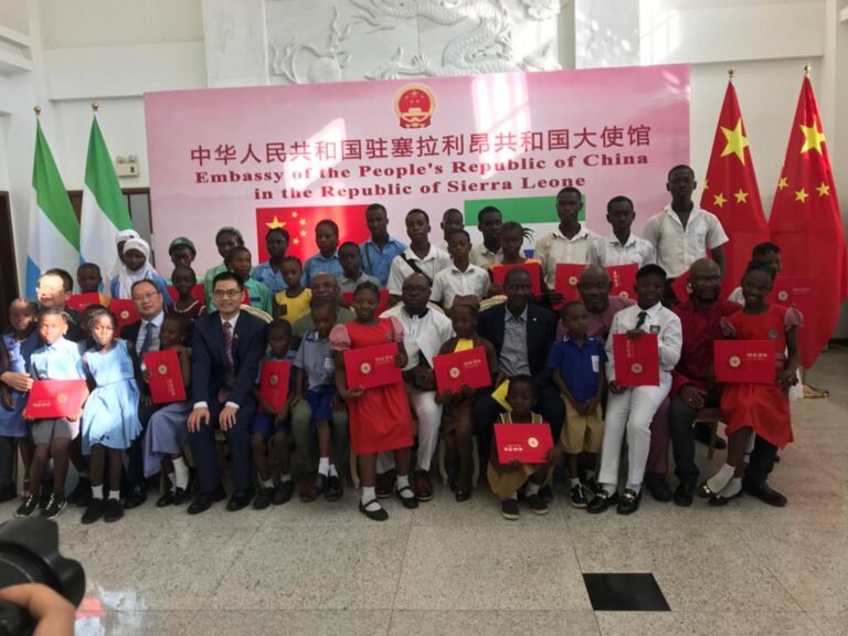 Chinese Ambassador To Sierra Leone Awards Grants To Needy Students