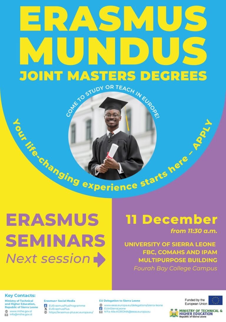 E.U. & USL Announce Fully Funded Joint Masters Degree Scholarships