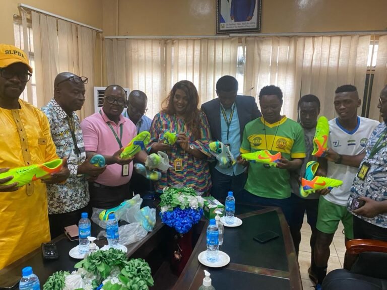 Director of Finance & Family Donate 29 Pairs of Boots to Port Authority FC