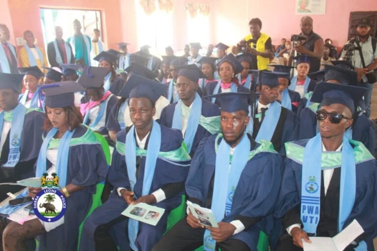 The Future Belongs To Those Who Pursue Their Dreams -Says IGP William Fayia Sellu