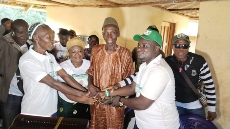 MP Bayoh Inspires Kenema Communities Towards Food Self-Sufficiency