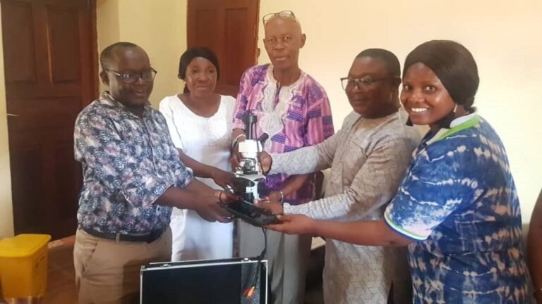 SLAJ South, Patrick Musa Elevate Bo Government Hospital’s Diagnostic With Advance Microscope Donation