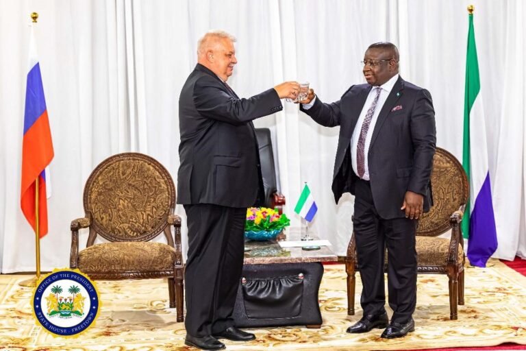 President Bio Optimistic about Enhanced Bilateral Relations with Russia, Liberia