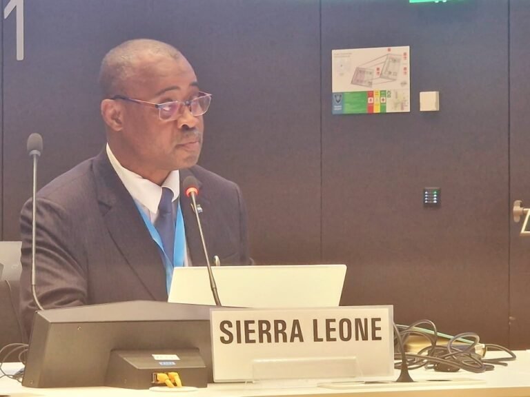 Deputy Health Minister Leads Sierra Leone’s Efforts in Global Health Review