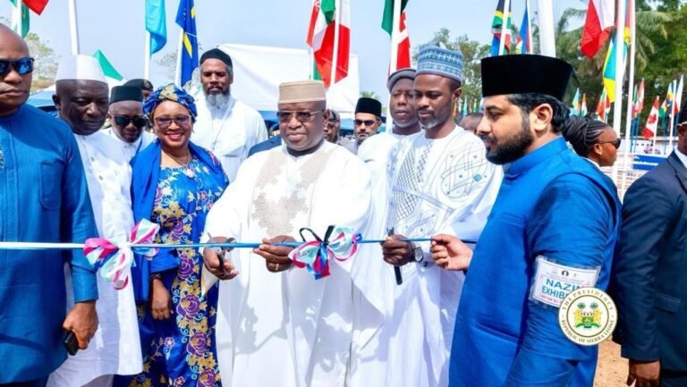President Julius Maada Bio Inaugurates 59th Jalsa Salana Conference in Bo