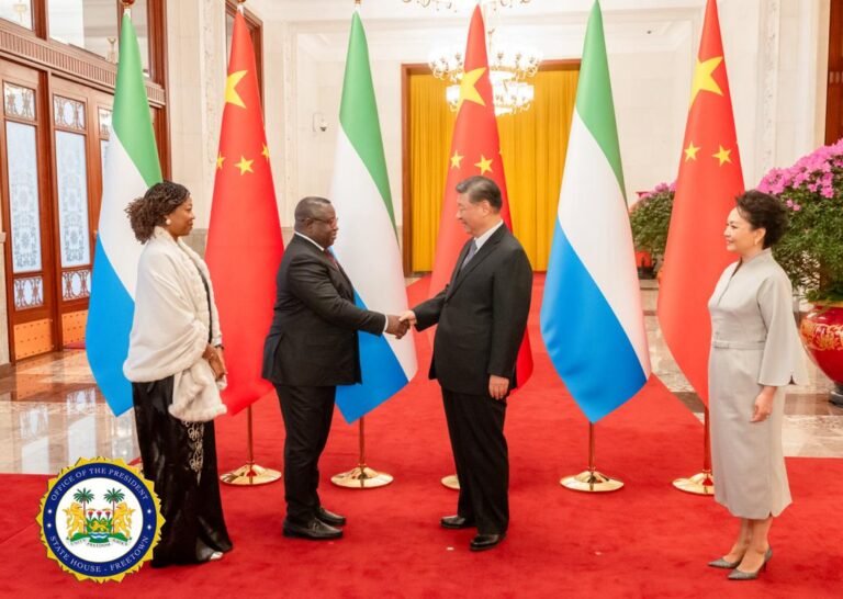 PRES. BIO`s CHINA VISIT BRINGS BENEFIT TO S/LEONE