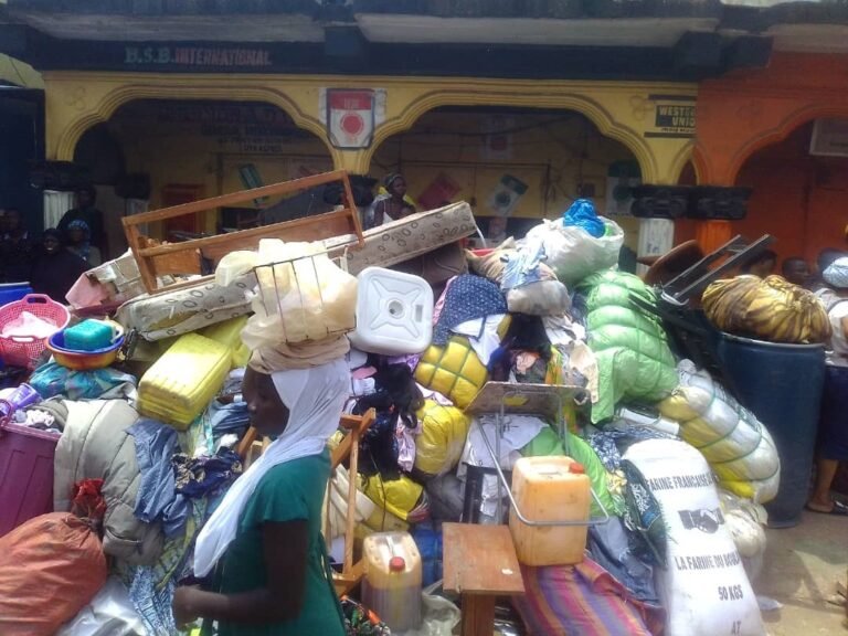 Traders in Bo City Devastated as Fire Engulfs ‘Pan Body’ Storehouse