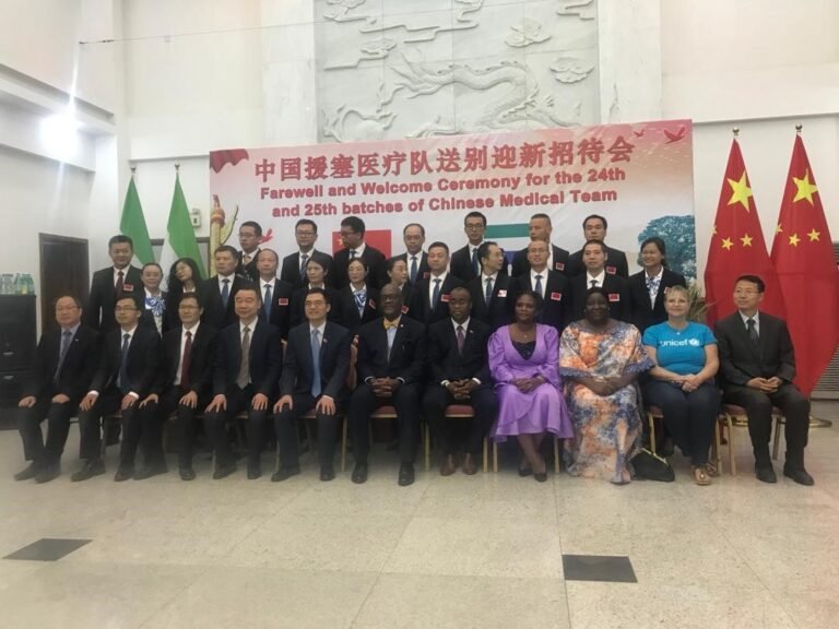 Welcoming 25thCMT… Chinese 24th Medical Team Leaves Legacy of Healing in Sierra Leone