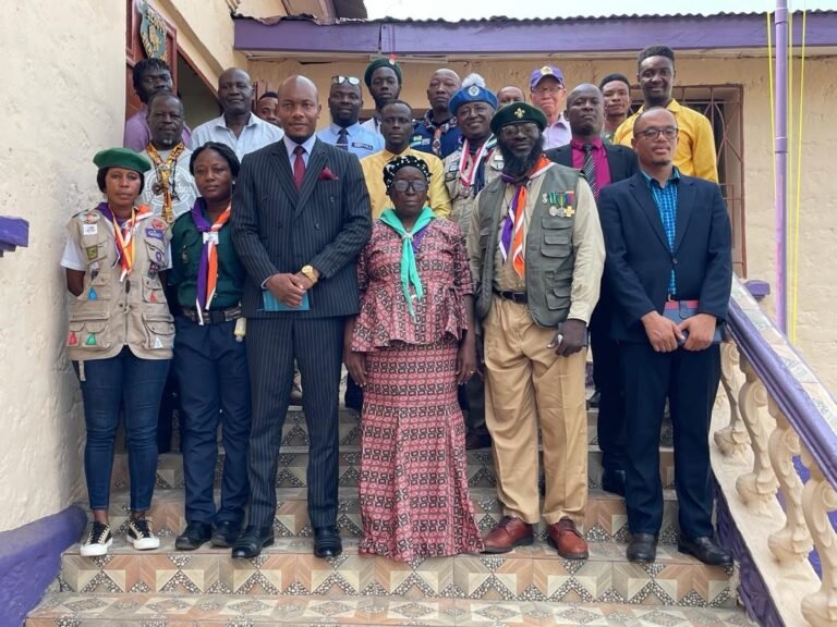 OMBUDSMAN PAYS COURTESY VISIT TO SIERRA LEONE SCOUT ASSOCIATION