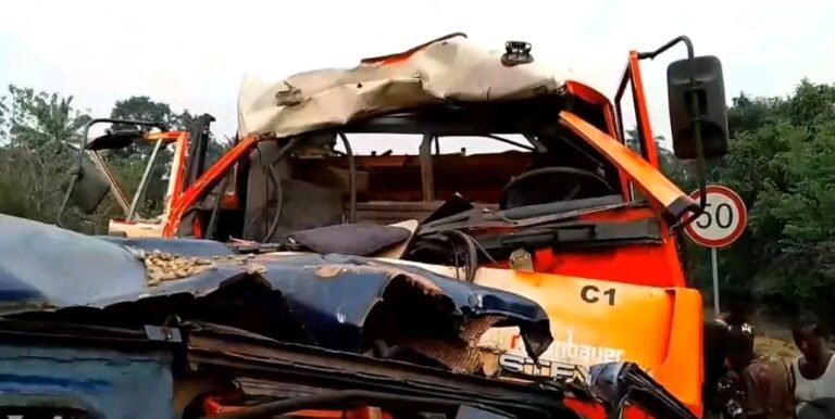 FATAL COLLISON CLAIMS 12 LIVES ON BO SEMBEHUN HIGHWAY