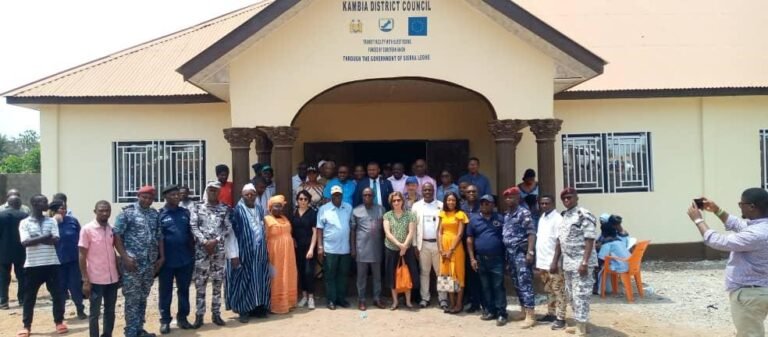 Kambia District Council Unveils € 2.5 Million EU Project