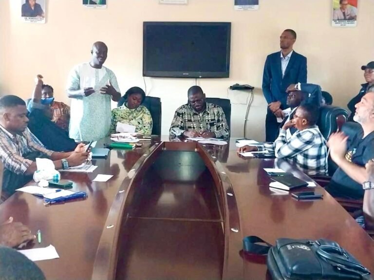 I CAME TO NSA WITH A VISION TO SUCCEED -Dr. Emmanuel Saffa Abdulai Esq