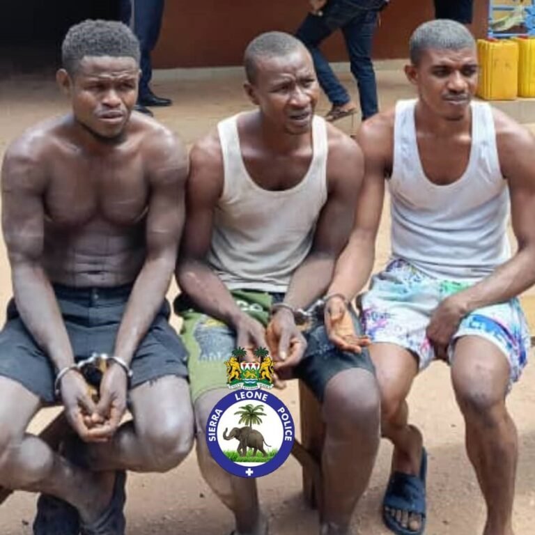 Armed Robbery Syndicate Busted:  Trio Apprehended in Mile 91 Police Raid