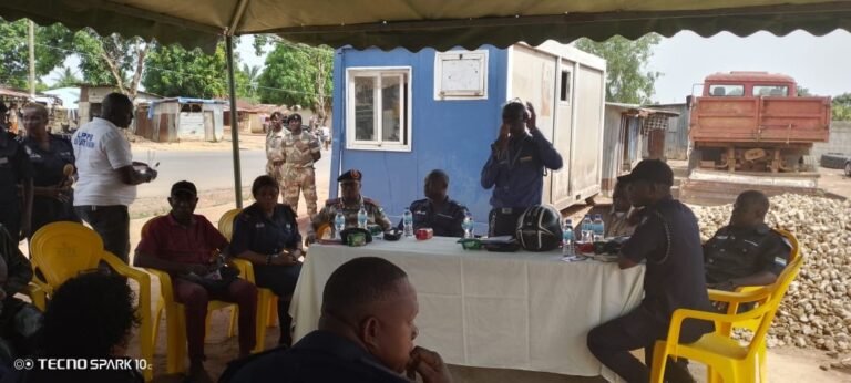 Bo East Police and LPPB Tackle Tipper Truck Accidents in Southern Region