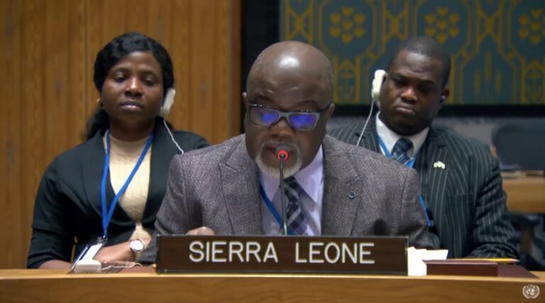 Sierra Leone Stands in Support of Palestine’s UN Membership