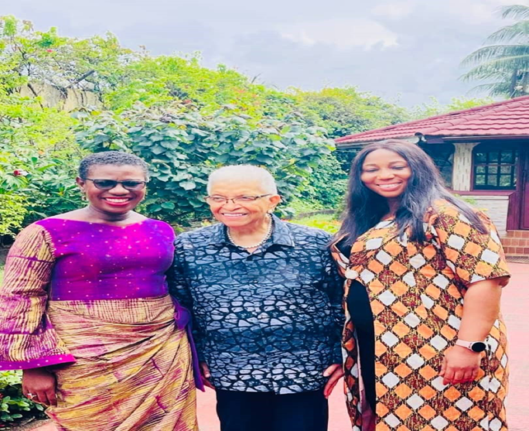 FCC Mayor Visits Former Liberia President