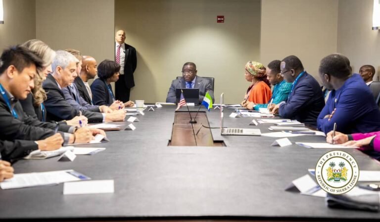President Bio Engages Agricultural Leaders at World Food Prize Dialogue