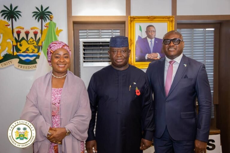 Deputy Head of Mission to Brussels Bids Farewell to President Bio