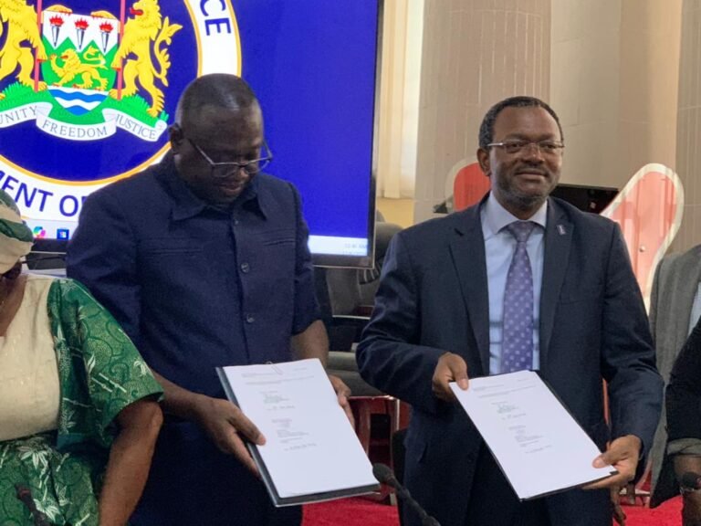 Government of Sierra Leone Signs 105 Million Dollars Livestock and Livelihood Development Programs