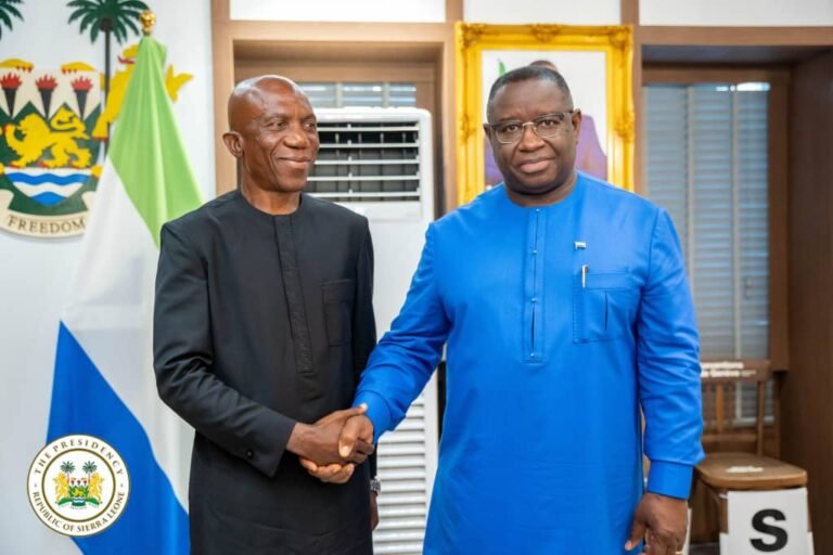 President Bio Bids Farewell to New Ambassador to Iran