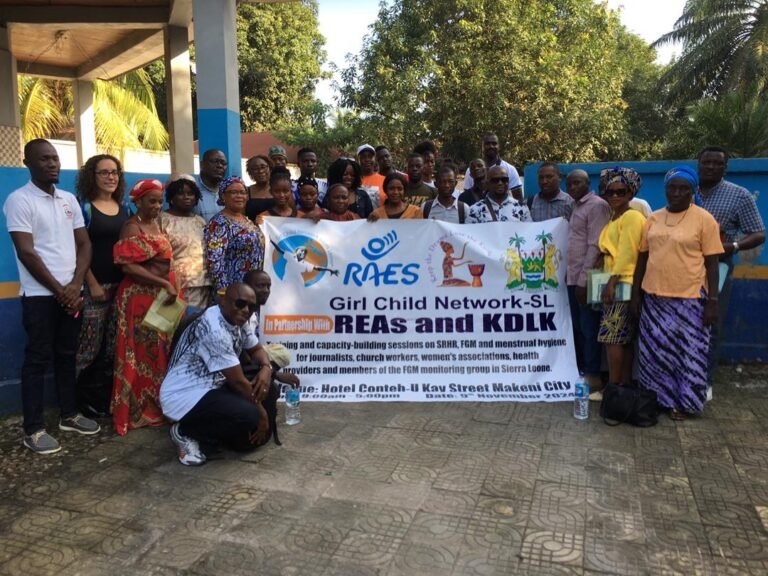 Girl Child Network Sierra Leone Leads Anti-FGM Advocacy and Capacity-Building Training in Makeni