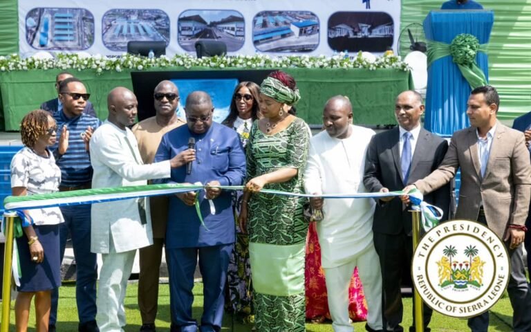 President Bio Commissions New Transit Transport Terminal