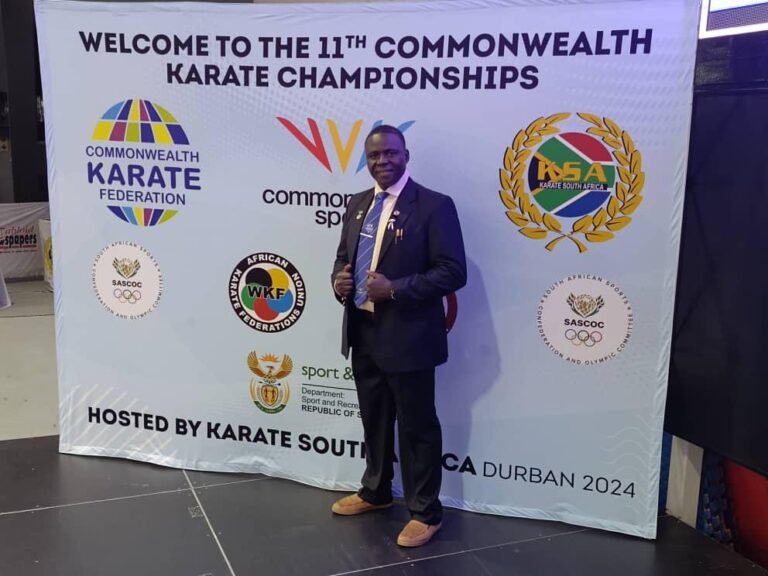 Professor Victor Edward Amara Addresses Commonwealth Karate Federation Congress in South Africa