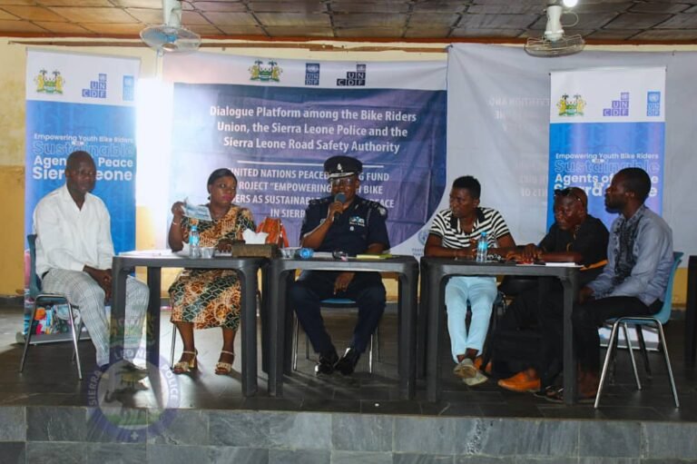 Sierra Leone Police Assures to Enhance Road Traffic Management