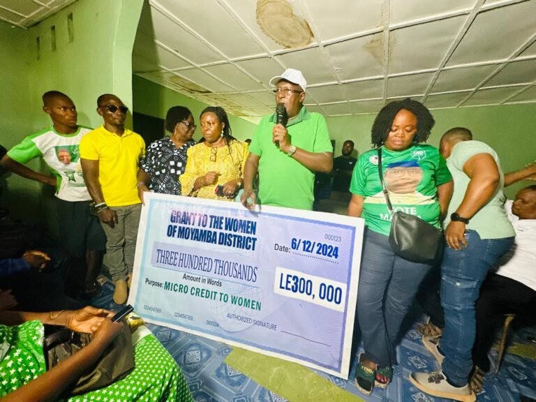 We Are the Disciples Of President Bio –  Hon. Tunis Avers…