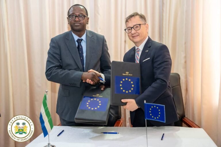 Sierra Leone  and  European Union  Strengthen Political Ties