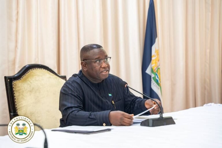 President Bio Commends EU and Partners For Supporting National Peace Dialogue