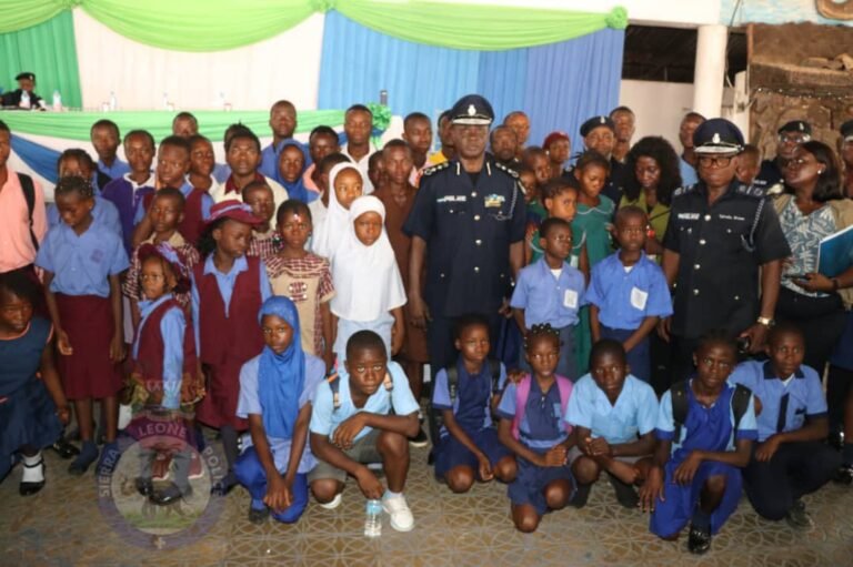 Sierra Leone Police Launches Campaign on Transitional Status