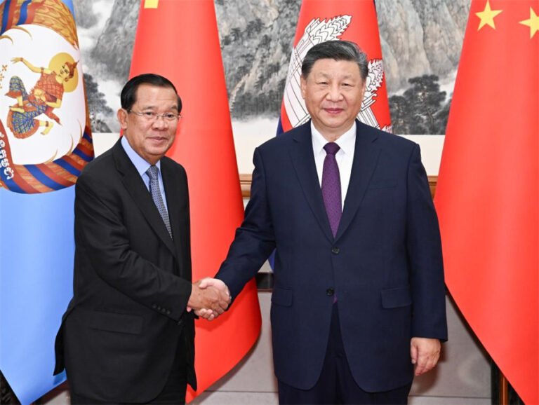 Xi Holds Talks with Cambodia’s Senate President Hun Sen (China Update)