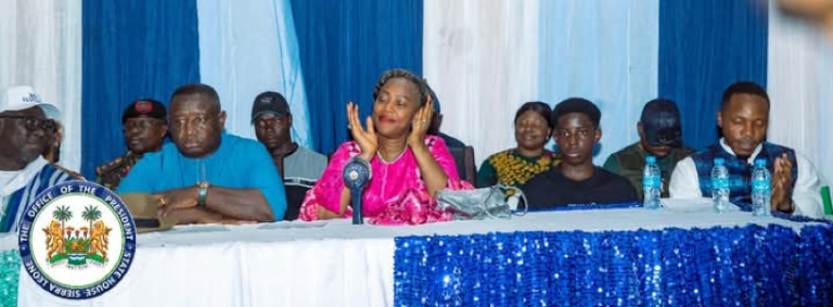 President Bio and First Lady Boost Vulnerable Groups