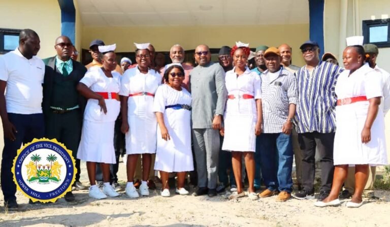 Vice President Enhances Healthcare in Kono