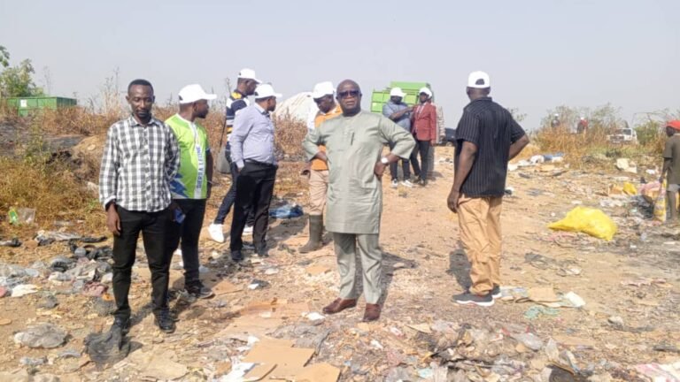 Local Government Minister Conducts on-Site Visit at WHH Supported Dumpsites