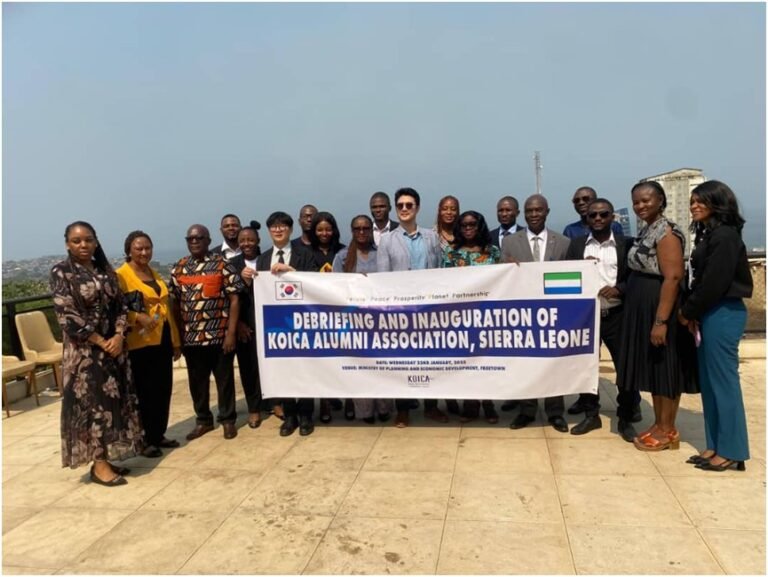 KOICA Launches its Alumni Association in Sierra Leone