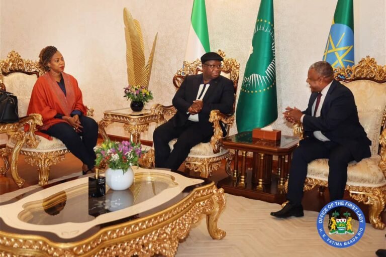 Addressing critical issues impacting Africa…  President Bio Attends 38th Africa Union Summit