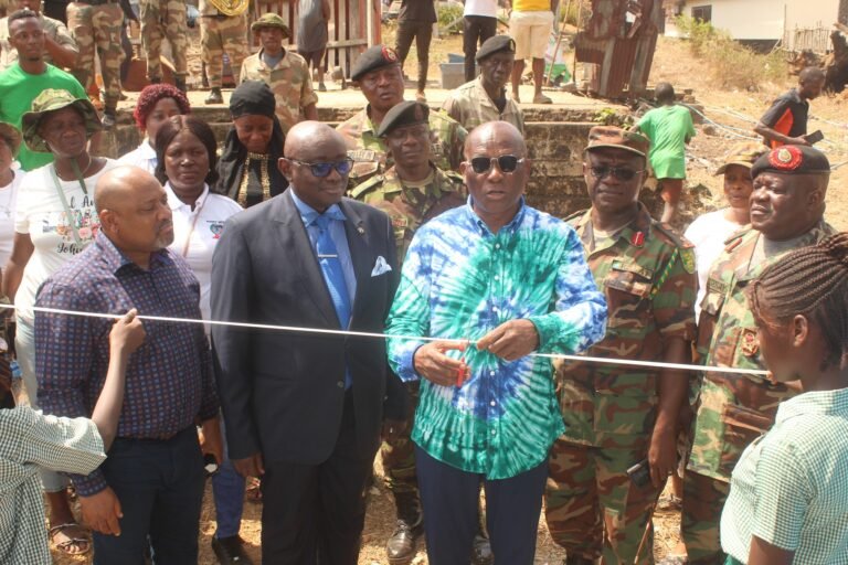 Deputy Minister of Defence Commissions Newly Constructed Solar-Powered Boreholes
