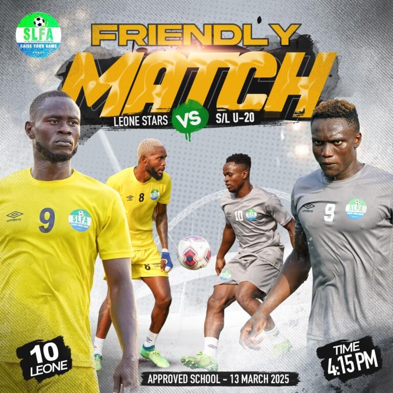 Leone Stars to Face Shooting Stars in Technical Text Match Today