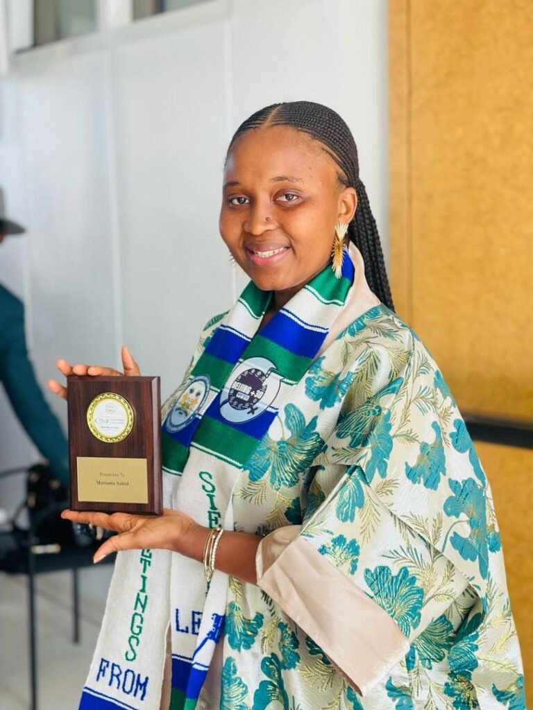 Mariama Sahid Honoured with 2025  Prestigious Nova Award