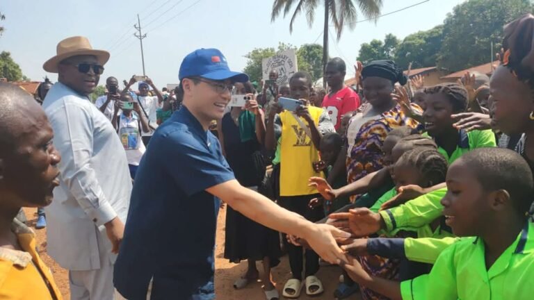 Ambassador Wang Qing Visits Sierra Leone’s Eastern Province