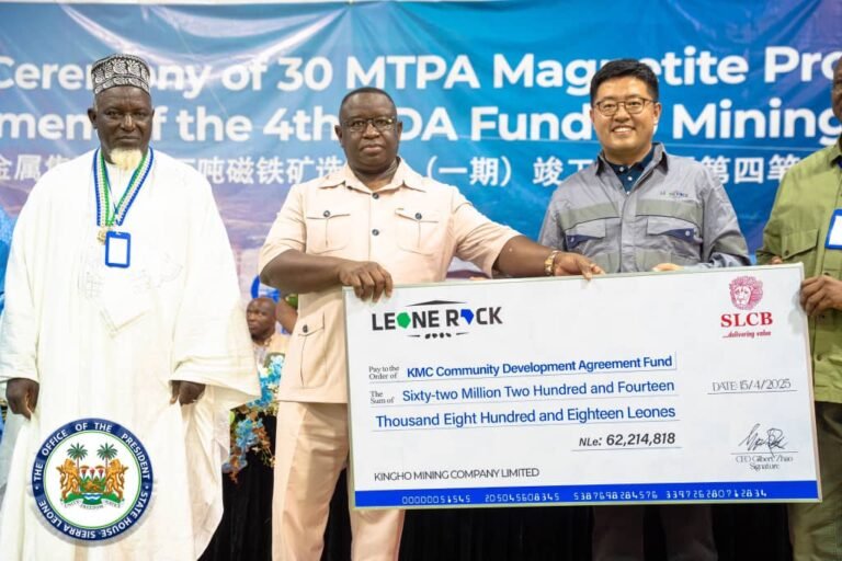 President Bio Announces Development Funding to Mining Community