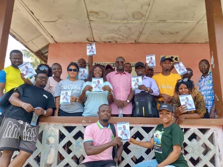 Edward Marah Takes SLAJ Secretary General Campaign to Bo